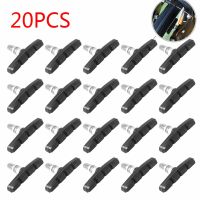 1-20pcs Bike Brake Durable Rubber MTB Mountain Bike Brake Pad Bicycle Shimano Brake Cycling V-brake Shoes Pad Repairing Elements Other Bike parts