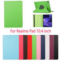 เคสหนังตั้งได้หมุนได้10.4นิ้ว,เคสหนังสือกันกระแทกสำหรับ Realme Pad 10.4นิ้ว