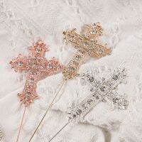 【CW】♤△  1Pcs Metal Bless Toppers for Wedding Birthday Baptism Decoration Supplies