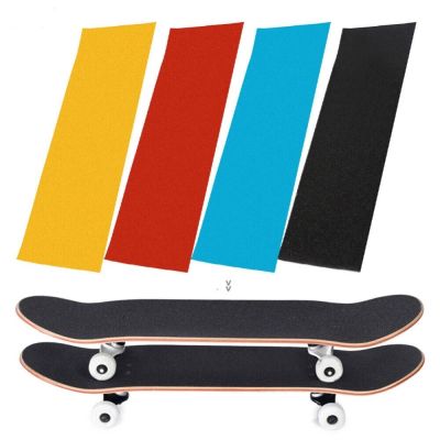 Skateboard Deck Sandpaper Grip Tape Skating Board Longboard Sandpaper Griptape Skating Board Decorative Sticker Professional