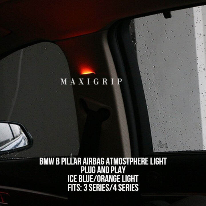 BMW Car interior ambient LED BPillar side light retrofit atmosphere