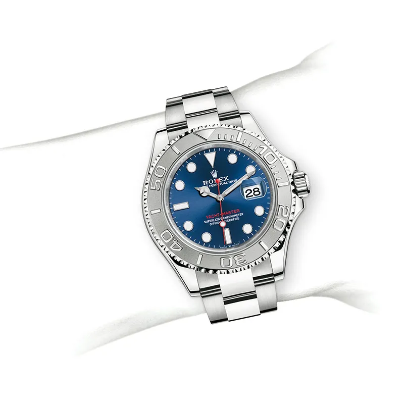 Rolex Yacht-Master 40 watch: Oystersteel and platinum - m126622-0002