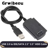 【YF】 Grwibeou 3 in1 USB To IDE/SATA 2.5  3.5  Hard Drive Disk HDD Converter Cable for ATA/ATAI LBA