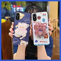 Cute Fashion Design Phone Case For ZTE Blade A31 Plus/Optus X Sight 2 Cartoon armor case drift sand phone stand holder