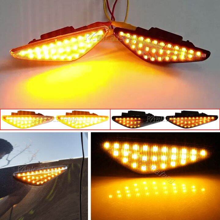 2pcs-clear-smoke-dynamic-flowing-led-side-marker-signal-light-for-bmw-x5-e70-x6-e71-e72-x3-f25-sequential-blinker-lamp