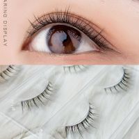 Ultra Light Air Eyelashes Makeup 3 Pairs False Eye Lashes Natural Nude Eye Beauty Bride Stage Black amp; Brown Color