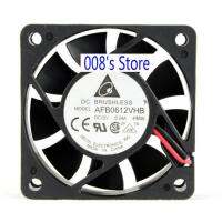 New Radiator CPU Cooler Fan For Server Inverter PC AFB0612VHB PM05/BH1Q 6015 60x60x15MM 12V 0.24A 6CM 3/4 Wire PWM 3700RPM