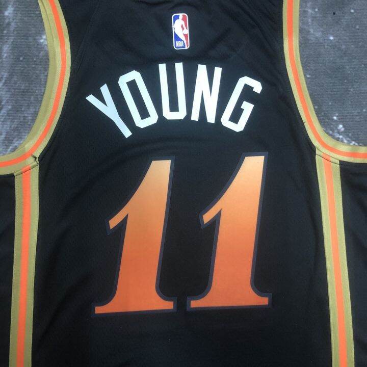 camisa-2023nba-mens-atlanta-hawks-trae-young-black-2023-swingman-city-edition-jersey