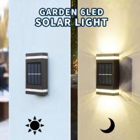 Outdoor Solar Lights LED Waterproof Balcony Courtyard Passage Street Security Wall Light Garden Lamp Landscape Lighting