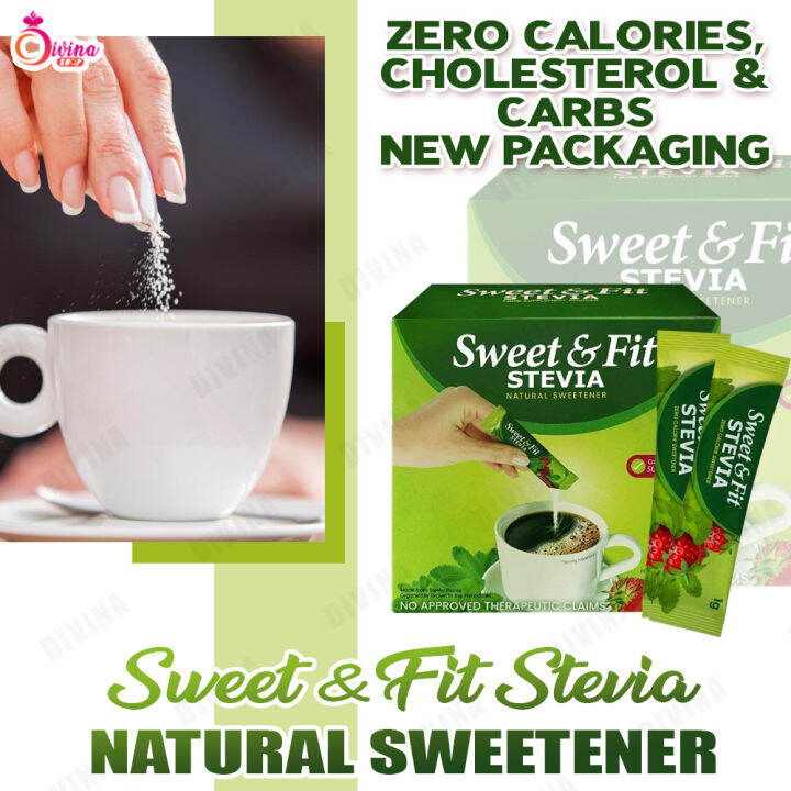 Glorious Blend Sweet & Fit Stevia 30s, Food Supplement Powder, Organic