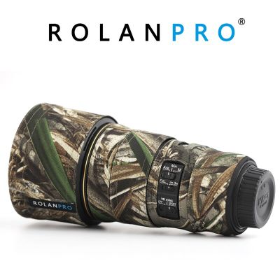 ROLANPRO AF-S ฝาครอบสำหรับ Nikon เลนส์ F4E 300มม. สำหรับป้องกัน PF ED VR กล้องลายพราง S ปลอกเลนส์เคลือบ S