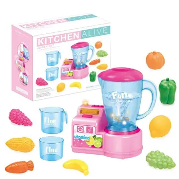 Kids Pretend Blender Toy Kitchen Appliance for Toddler Real Lights & Sound  Dropship