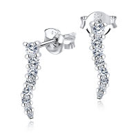 100% PURE 925 SILVER STUD EARRING WITH PREMIUM STONES STS-2707. PERFECT FOR DAILY WEAR AND GORGEOUS FOR SPECIAL EVENT.