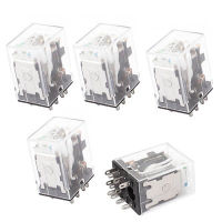 Limited Time Discounts HH53PL DC 12V Coil 11 Pins 3PDT Green LED Indicator Lamp Power Relay 5 Pcs