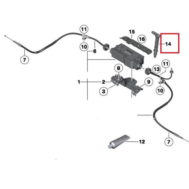 มือจับสำหรับปลดเบรคเร่งด่วนสำหรับ-bmw-x5-f15-24507590395-7590395จอดรถการปล่อยเบรกมืออย่างเร่งด่วนสำหรับ-f70-2006-2017