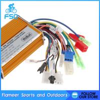 Flameerอุปกรณ์ควบคุมมอเตอร์แบบไร้แปรงถ่าน24V/36V/48Vตัวควบคุมความเร็วกล่องอุปกรณ์รถบังคับสำหรับScooter E-Bike