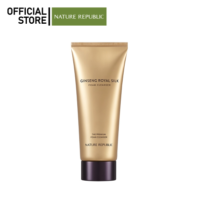 NATURE REPUBLIC GINSENG ROYAL SILK FOAM CLEANSER (150ML) โฟมล้างหน้า