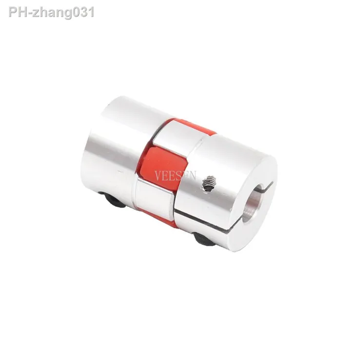 1pcs-5x5-d20l34-aluminium-shaft-plum-coupling-motor-connector-flexible-shaft-cnc-parts