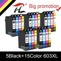 HTL 603XL T603 Compatible Ink Cartridge 603 XL E603 For Epson XP 2100 2105 3100 3105 4100 4105 2810 2830 Printer Ink Cartridges