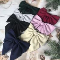 Bow bow student girl solid color giant feather root collar student college small thing tide bow tie Boys Clothing