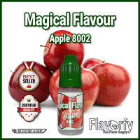 Magical Flavour Apple 8002 - กลิ่นแอปเปิ้ล 8002 - กลิ่นผสมอาหาร - ผ่านการรับรองจาก อย. ประเทศไทย บรรจุและขายโดย Flavorfy กลิ่นผสมอาหารอเนกประสงค์ เหมาะสำหรับ ลูกอม, กัมมี่, น้ำผลไม้, เบเกอรี่, ไอศครีม, ของเหลวอื่่นๆ