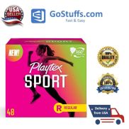 Tampons Playtex sport siêu thấm dùng để vận động hộp 48 miếng loại Regular