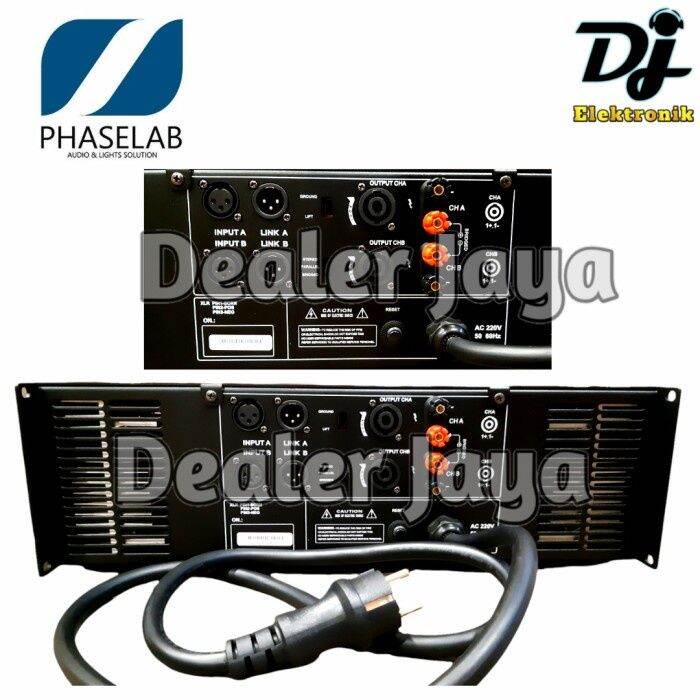 Power Amplifier Phaselab / Phase Lab CX9000 / CX 9000 2 channel
