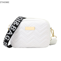 ZTHOME แฟชั่นสีทึบกระเป๋าสะพาย Crossbody กระเป๋าผู้หญิงหนังทอกระเป๋ากระเป๋า