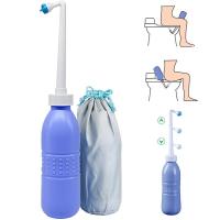 Bidet Sprayer Bidet Bottle Peri Bottle For Postpartum Care Portable Travel Bidet Bottle Handheld Camping Bidet With Storage Bag