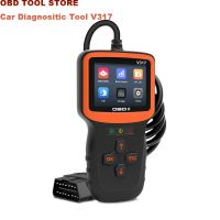 Oxygen Sensor Test V317 OBD2 Car Engine Diagnostic Tool  Automobile Fault Detector Code Reading Support Protocols Multi-Language Code Readers  Scan To