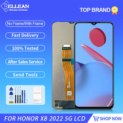6.5นิ้วสำหรับ Honor X8 5G Lcd Touch Screen Digitizer X8 2022 5G VNE-N41จอแสดงผลเครื่องมือ