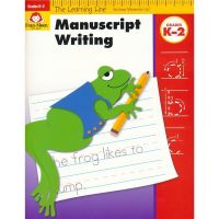 Evan moor learning line manuscript writing (grades K-2) is a famous teaching aid for basic writing practice in California, USA. It is an extracurricular teaching aid for the first grade of the large class of English Enlightenment kindergarten