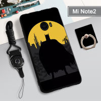 Mi Note เคสสำหรับ Xiaomi นุ่ม2เคสโทรศัพท์คลุมทั้งหมด2022รูปแบบใหม่ป้องกันการตกป้องกันรอยขีดข่วนฝามีที่ถือวงแหวนและเชือก