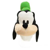 หมวกตุ๊กตาสัตว์ยัดไส้ Disney Goofy สำหรับเด็ก,หมวกแก๊ปน่ารักการ์ตูนอะนิเมะผ้าฝ้ายพีพีกำมะหยี่ฤดูหนาวฤดูใบไม้ร่วง