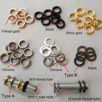 M10 Inner Tooth Washer Round Edge Nut Fastener Ring Gear Wheel M10 Washer Nut Chrome/Gold/Black/White DIY Lighting Accessories Nails Screws Fasteners