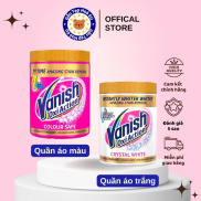 Bột Giặt Tẩy Trắng Quần áo Vanish Oxi Action đánh bay vết bẩn cứng đầu