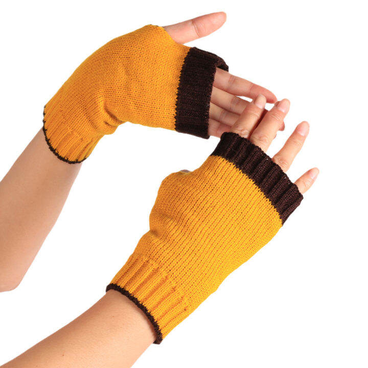 thick-open-finger-wrist-cuff-warm-knit-color-mens-fashion-womens