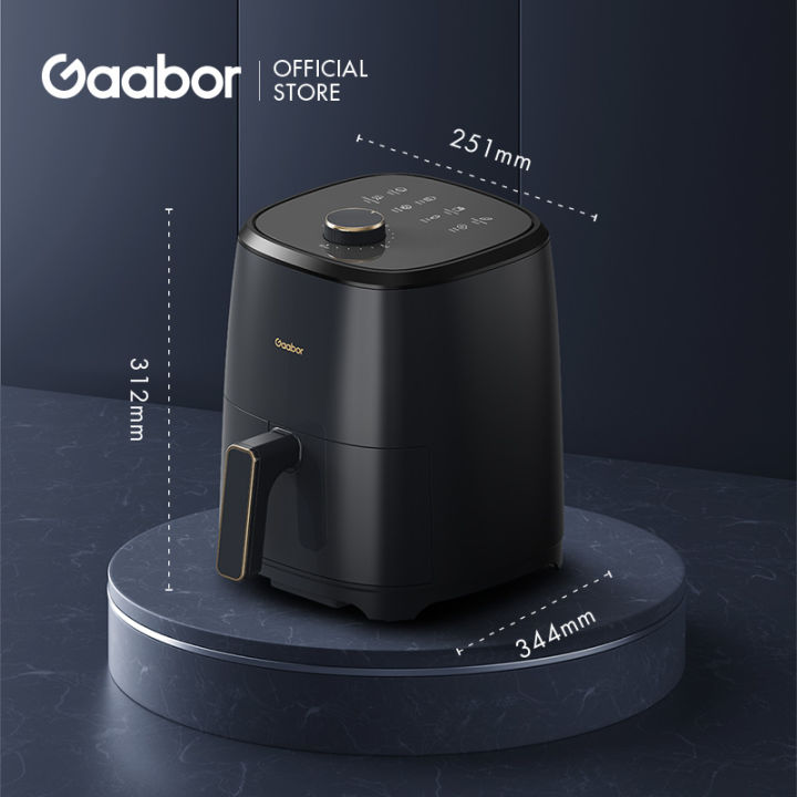 gaabor-4-ลิตร-หม้อทอดไร้น้ำมัน-1400w-อเนกประสงค์-หม้ออบลมร้อน-หม้อทอดไฟฟ้า-air-fryer-af40m-wh01a-เครื่องใช้ไฟฟ้าในครัวขนาดเล็ก-ชาคริตเลือกใช้