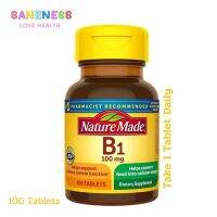 Nature Made Vitamin B-1 (100 mg) 100 Tablets