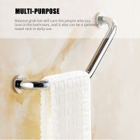 Stainless Steel Bathroom Grab Bar for elderly Safety Bath Shower Tub Bathroom Shower Grab Non-slip Handle Rail Grip Towel Rack