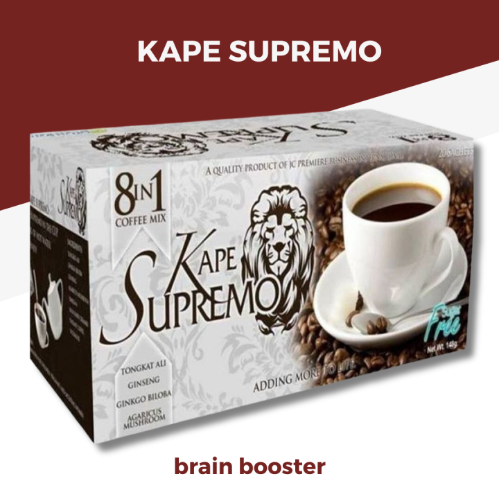 Jc Premiere Kape Supremo Coffee Health And Wellness Instant Coffee 8 In