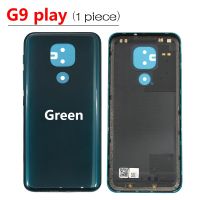 ฝาหลังแบตเตอรี่ G9ประตูหลังอะไหล่กรอบตัวเครื่องโทรศัพท์สำหรับ Motorola Moto G9 Power / G9 Play / G9 Plus/ X4 / G41