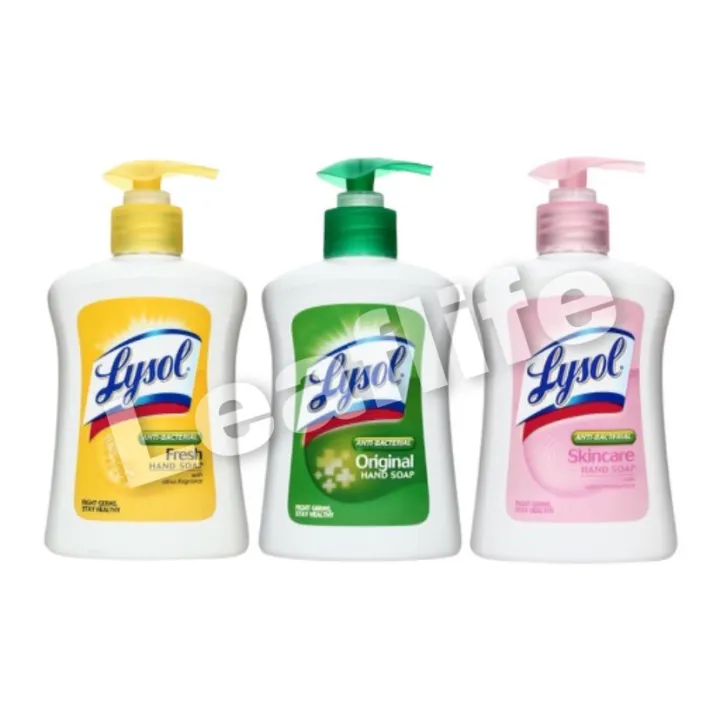Lysol Antibacterial Hand Soap 225 ml Lazada PH