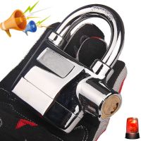 QSR STORE Alarm Lock Anti-Theft Padlock for Door Gate Built-in Movement Sensor 110db