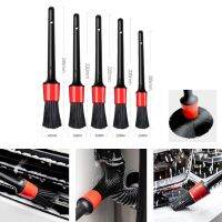 5 Different Brush Sizes Automotive Detail Brushes Detailing Brush Set Dashboard Air Outlet Clean Brush Tools for Car