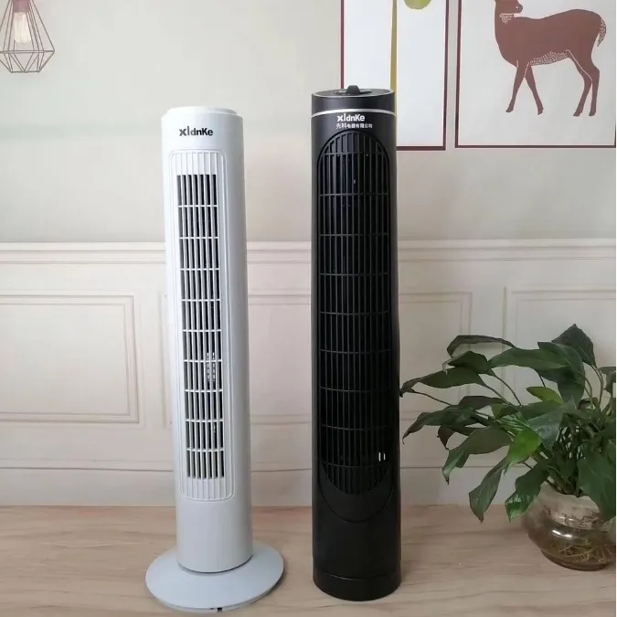 Household Tower Fan Floor Fan Shaking Head Silent Bladeless Fan