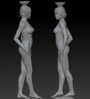 【✱2023 HOT✱】 natuidao13965 โมเดล3d รูปปั้นรูปปั้นแกะสลัก3d Stl สำหรับผู้หญิงเปลือย3แบบเครื่องจักร Cnc ในรูปแบบไฟล์ Stl