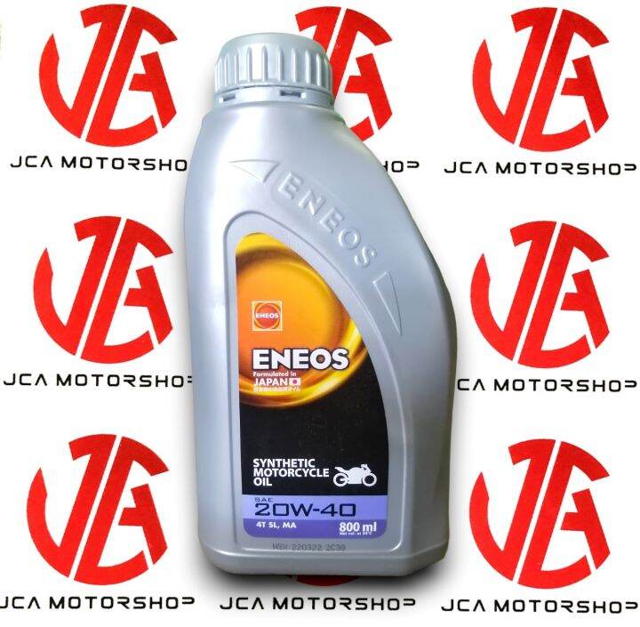ORIGINAL ENEOS ENGINE OIL 4T MOTORCYCLE SYNTHETIC 20W40 800ML Lazada PH