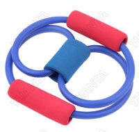 YUANTA ยางยืดเลข 8 บริหารร่างกาย ผู้เริ่มต้นบริหารกล้ามเนื้อ Yoga Rubber Band, 8 Shaped Rubber Muscle Excersie Band