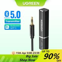 UGREEN อะแดปเตอร์ส่งสัญญาณเสียง แบบไร้สาย บลูทูธ 5.0 3.5 มม. พร้อมไมโครโฟน